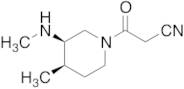 (3R,4R)-4-Methyl-3-(methylamino)-beta-oxo-1-piperidinepropanenitrile