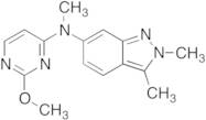 N-(2-Methoxypyrimidin-4-yl)-N-methyl-2,3-dimethyl-2-H-indazol-6-amine