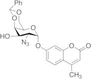 4-Methylumbelliferyl 2-Azido-2-deoxy-4,6-O-phenylmethylene-a-D-galactopyranoside