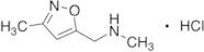 N-Methyl-1-(3-methyl-5-isoxazolyl)methanamine Hydrochloride