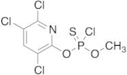 O-Methyl O-(3,5,6-Trichloro-2-pyridinyl)phosphorochloridothioic Acid Ester