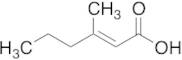 (2E)-3-Methyl-2-hexenoic Acid