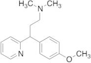 gamma-(4-Methoxyphenyl)-N,N-dimethyl-2-pyridinepropanamine