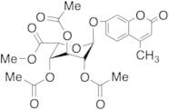 4-Methylumbelliferyl 2,3,4-Tri-O-acetyl-α-L-idopyranosiduronic Acid, Methyl Ester