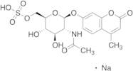 4-Methylumbelliferyl 2-Acetamido-2-deoxy-b-D-glucopyranoside 6-Sulphate Sodium Salt