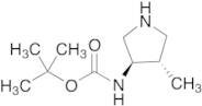 N-[(3R,4S)-4-Methyl-3-pyrrolidinyl]-carbamic Acid 1,1-Dimethylethyl Ester