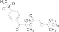2-Methyl-1-(4-(methylsulfonyl)phenyl)-1-oxopropan-2-yl 2-(tert-butoxy)acetate