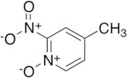 4-Methyl-2-nitropyridine-1-oxide