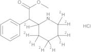 Methyl Alpha-phenyl-Alpha-2-piperidinylacetate-D9 Hydrochloride