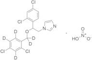 (±)-Miconazole-d5 Nitrate (2,4-dichlorobenzyloxy-d5)