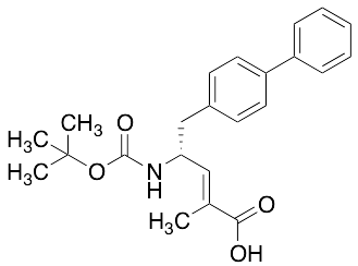 (R,E)-5-([1,1-Biphenyl]-4-yl)-4-((tert-butoxycarbonyl)amino)-2-methylpent-2-enoic Acid