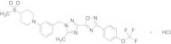 4-(Methylsulfonyl)-1-[3-[[5-methyl-3-[3-[4-(trifluoromethoxy)phenyl]-1,2,4-oxadiazol-5-yl]-1H-1,2,4-triazol-1-yl]methyl]phenyl]piperidine Hydrochloride (IACS-010759 HCl)
