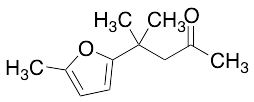 4-Methyl-4-(5-methyl-2-furyl)pentan-2-one