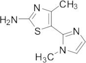 4-Methyl-5-(1-methyl-1H-imidazol-2-yl)-2,3-dihydro-1,3-thiazol-2-imine