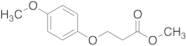 Methyl 3-(4-Methoxyphenoxy)propanoate