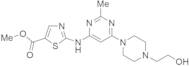 Methyl Hydroxyethyl Piperazinyl Methyl Pyrimidinylamino Thiazolecarboxylate