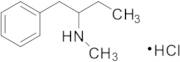 Methyl(1-phenylbutan-2-yl)amine Hydrochloride