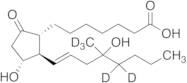 (8R,11R,12R,16RS)-Misoprostol Acid-d5