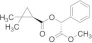 (R)-(R)-2-Methoxy-2-oxo-1-phenylethyl 2,2-dimethylcyclopropanecarboxylate