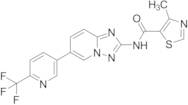 4-Methyl-N-(6-(6-(trifluoromethyl)pyridin-3-yl)-[1,2,4]triazolo[1,5-a]pyridin-2-yl)thiazole-5-ca...