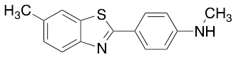 N-Methyl-4-(6-methyl-2-benzothiazolyl)benzenamine