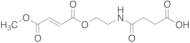 (E)-4-((2-((4-Methoxy-4-oxobut-2-enoyl)oxy)ethyl)amino)-4-oxobutanoic Acid