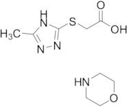 [(5-Methyl-1H-1,2,4-triazol-3-yl)thio]acetate Morpholine