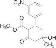 Methyl 4-Hydroxy-4-methyl-2-(3-nitrophenyl)-6-oxocyclohexanecarboxylate(Mixture of Diastereomers)