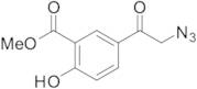 Methyl 5-(2-Azidoacetyl)-2-hydroxybenzoate