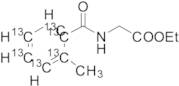 N-(2-Methylbenzoyl)glycine Ethyl Ester-13C6