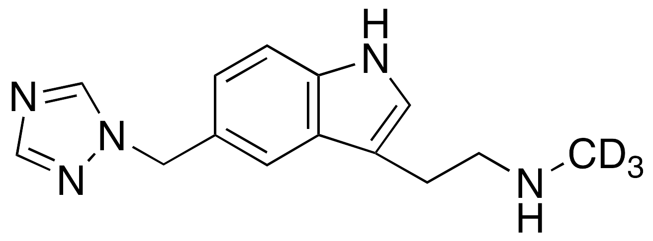 N10-Monodesmethyl Rizatriptan-d3