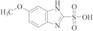6-Methoxy-1H-benzimidazole-2-sulfonic Acid