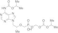 Mono-POC Tenofovir 6-Isopropyl Carbamate (Mixture of Diastereomers)