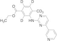 4-Methyl-3-[[4-(3-pyridinyl)-2-pyrimidinyl]amino]benzoic Acid Ethyl Ester-D6