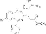 Methyl (3S)-7-Bromo-2-[[(2R)-2-hydroxypropyl]amino]-5-(2-pyridinyl)-3H-1,4-benzodiazepine-3-prop...