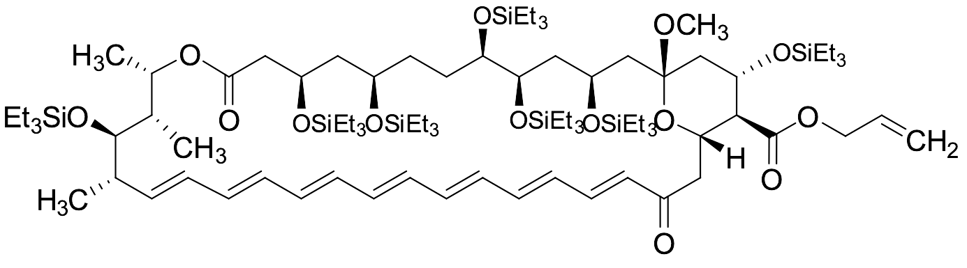 Methyl-oxo-heptakis-O-(triethylsilyl)-amphoteronolide B 2-Propen-1-yl Ester