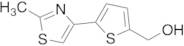 [5-(2-Methyl-1,3-thiazol-4-yl)-2-thienyl]methanol