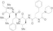 (alphaS)-alpha-[[2-(4-Morpholinyl)acetyl]amino]benzenebutanoyl-L-leucyl-N-[(1S,3S)-4-chloro-3-hydroxy-3-methyl-1-(2-methylpropyl)-2-oxobutyl]-L-phenylalaninamide