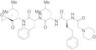 (alphaS)-α-[[2-(4-Morpholinyl)acetyl]amino]benzenebutanoyl-L-leucyl-N-[(1S)-3-methyl-1-[[(2R)-2-...