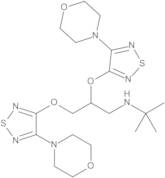 2-[4-(4-Morpholinyl)-1,2,5-thiadiazol-3-yl]-rac-Timolol Ether