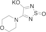 4-(4-Morpholinyl)-1,2,5-Thiadiazol-3(2H)-one 1-Oxide Potassium Salt