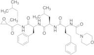 (alphaS)​-​alpha-​[[2-​(4-​Morpholinyl)​acetyl]​amino]​benzenebutanoyl-​D-​leucyl-​N-​[(1S)​-​3-​methyl-​1-​[[(2R)​-​2-​methyl-​2-​oxiranyl]​carbonyl]​butyl]​-L-​phenylalaninamide