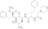 (S)-Methyl 2-((S)-4-methyl-2-((S)-2-(2-morpholinoacetamido)-4-phenylbutanamido)pentanamido)-3-phenylpropanoate