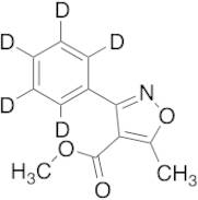 Methyl 5-Methyl-3-phenyl-4-isoxazolecarboxylate-d5