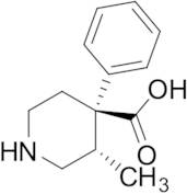 (3S,4R)-3-Methyl-4-phenylpiperidine-4-carboxylic Acid
