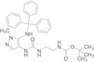 2-Methyl-3-tritylamino-4-[(2-N-bocamino)ethylaminoacarbonyl]amino-2H-pyrazole