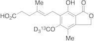 Mycophenolic Acid-13C-d3