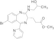 methyl 3-((3S)-7-bromo-2-((2-hydroxypropyl)amino)-5-(pyridin-2-yl)-3H-benzo[e][1,4]diazepin-3-yl)p…