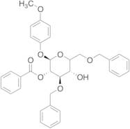 4-​Methoxyphenyl 2-​O-​Benzoyl-​3,​6-​di-​O-​benzyl-​beta-​D-​glucopyranoside