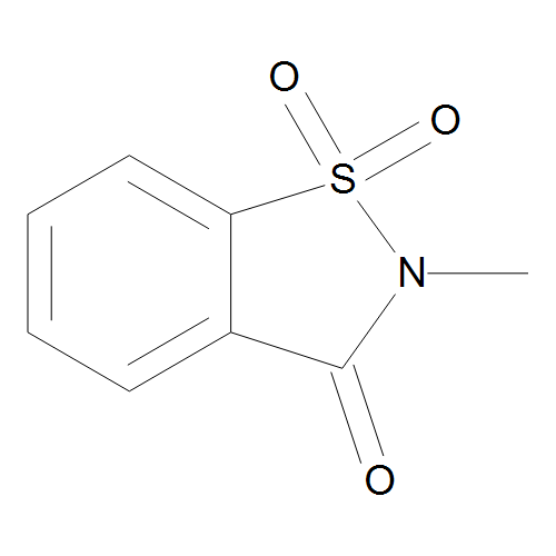 2-Methyl-1,1-dioxo-1,2-benzothiazol-3-one